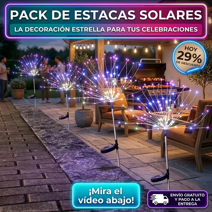 Estacas Solares Led